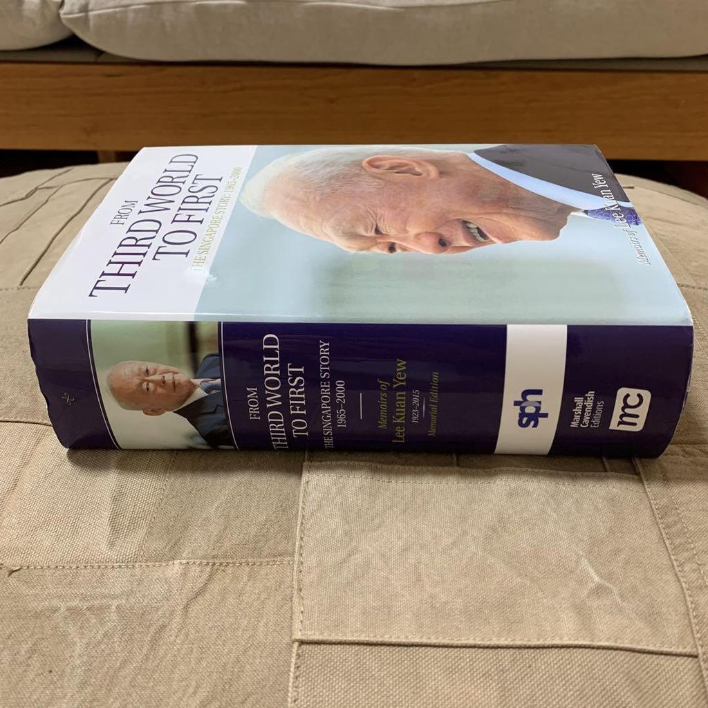 [USED] Rare! FROM THIRD WORLD TO FIRST Lee Kuan Yew