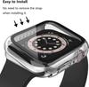 Закаленное стекло для Apple Watch Se Case 9 8 7 6 5 4 38 40 мм Аксессуары Защитная пленка для экрана iWatch Series 44 мм 45 мм 41 мм 42 мм