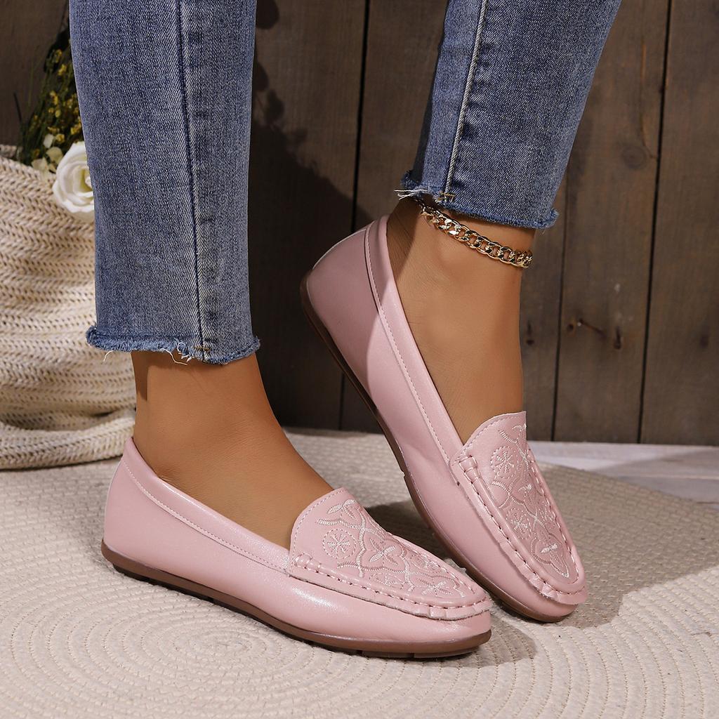 Модные и универсальные женские повседневные туфли-лодочки с плоской подошвой и лоферами на одну ногу для удобной обуви Мэри Джейн