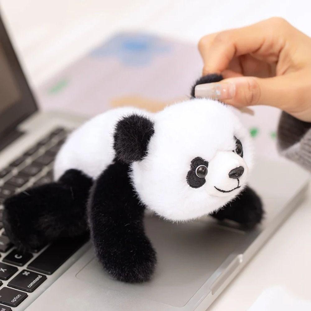 Sloth Husky Plush Lying Animal Table Ornament Stuffed Animal Doll Raccoon Bear Plush Home Decor