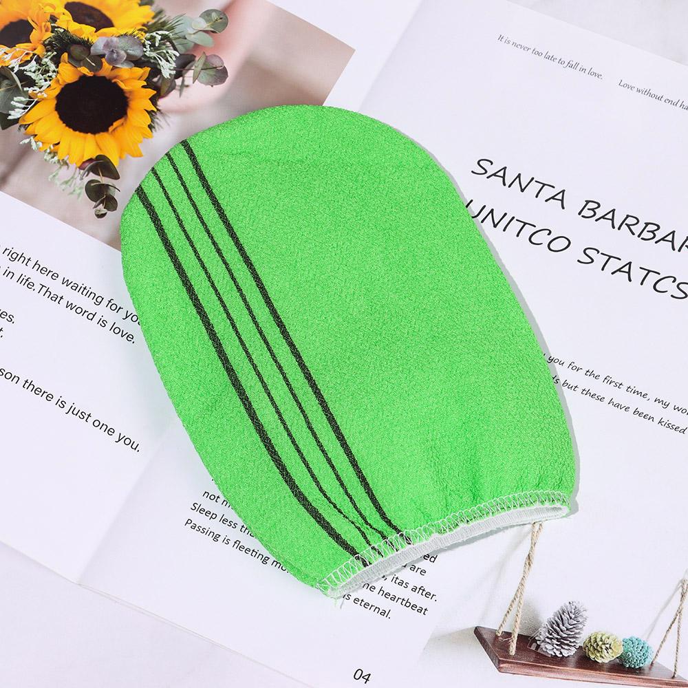 Extreme Comfort Massage Viscose Fiber Exfoliating Towel Bath Glove Shower Scrubber Body Rub