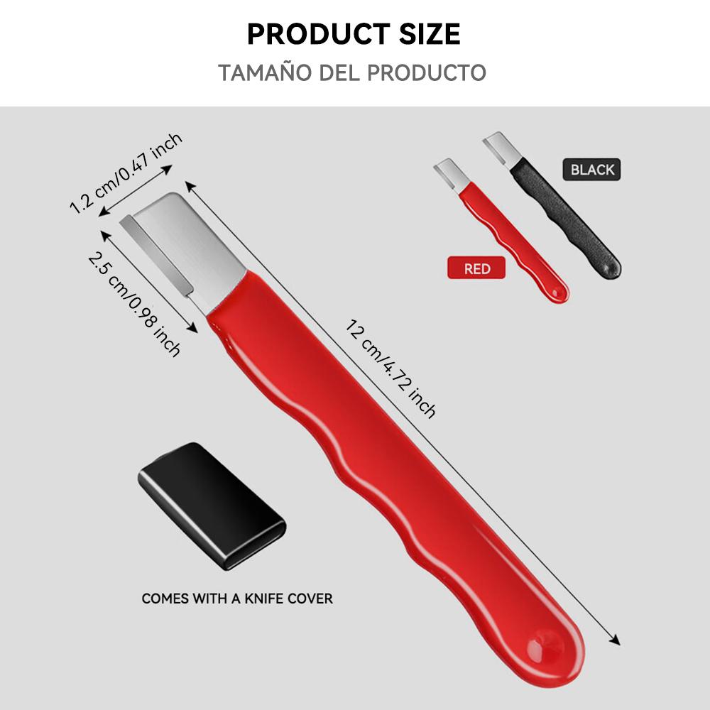 Professional Kitchen Knife Sharpener - Tungsten & Diamond Ceramic Sharpening Stone for All Blades Including Garden Scissors