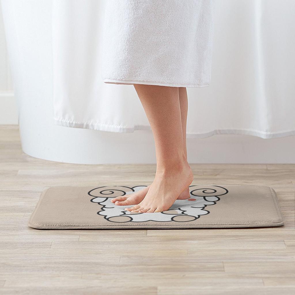 Kawaii Aesthetic Cute Art Anti-slip Doormat Floor Mat Antiwear Carpet Rug for Kitchen Entrance Home Bathroom Footpad Mats