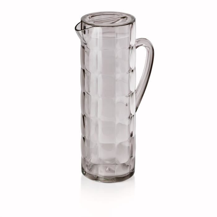 Pichet, Carafe Rio, 1,5 ltr., SAN, Couleur:gris