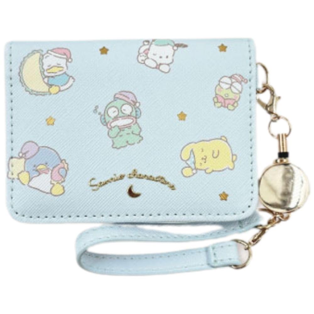 Marimo Craft Sanrio Character MIX Открытый пропуск W108 x H70 x D10 мм Кейс, Синий, Прибл.. (SRSJ-1043)