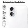 For iPhone 17 Camera Lens Protector WANLONFENG Full Coverage HD Clear Lens Film with Cleaning Cloth