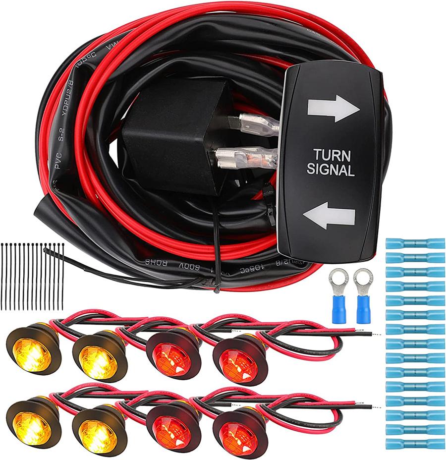 Универсальный комплект для квадроцикла UTV, разрешенный для дорог общего пользования, Совместим с для Polaris RZR Yamaha Rhino