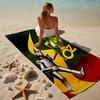 proof beach towel with a The Wizard of Oz pattern - soft,absorbent,quick-drying,machine washable - perfect for swimming,camping,bathing