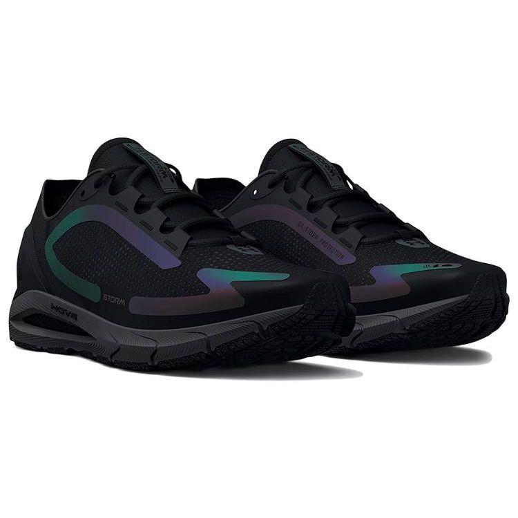 Under Armour HOVR Sonic 5 Comfortable Elastic Cushioning TPU Low-Top Casual Running Shoes Women Sneaker Black 3025895-001