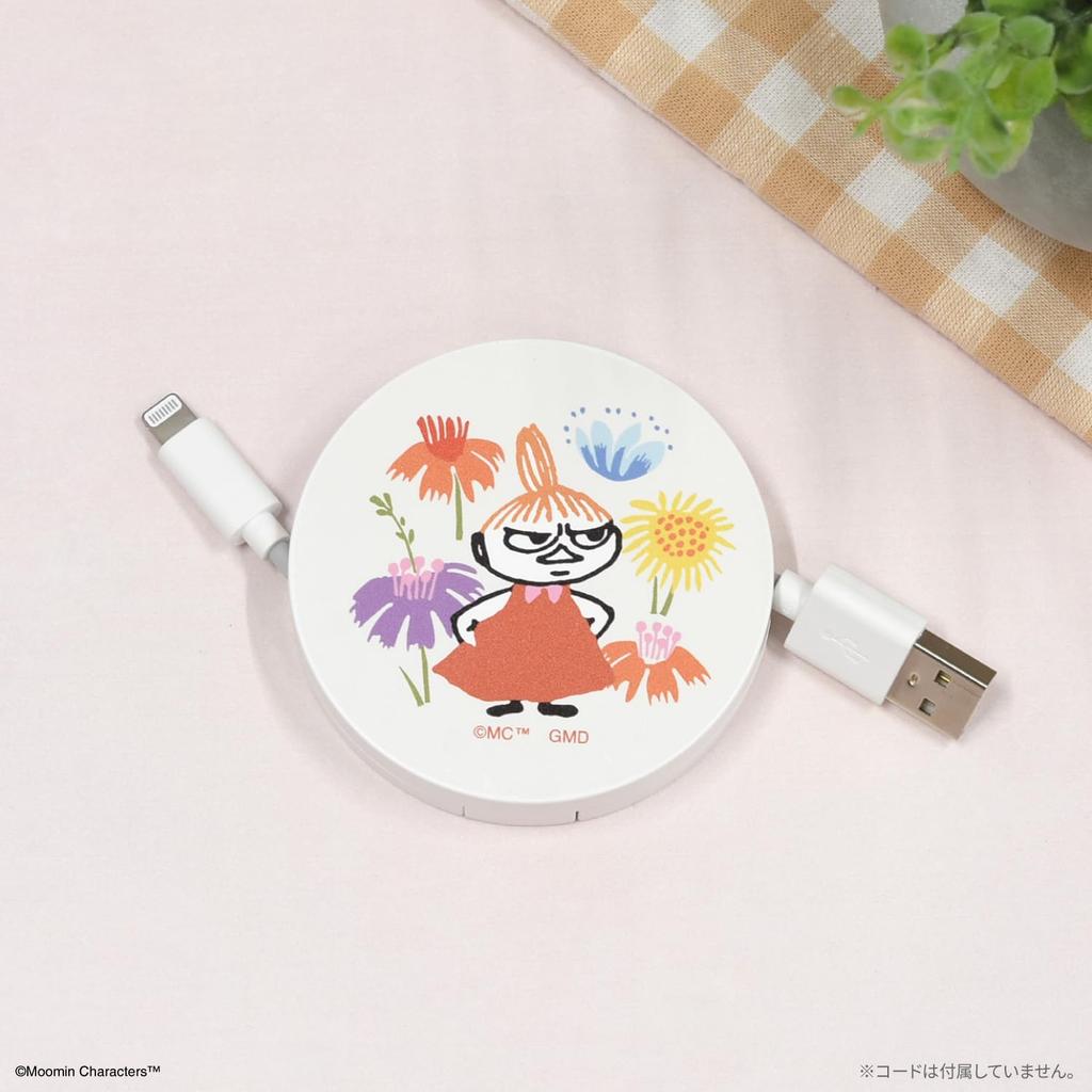 Gourmandies Moomin My Cord Reel Case Little My [Little Fair] MMN-189A