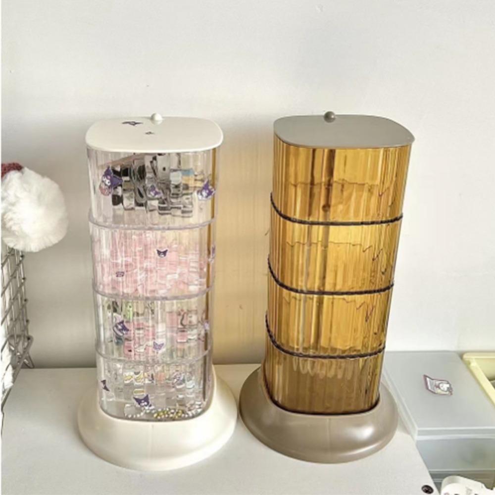 Space Saving Jewelry Organizer With Lid Hair Accessories Organizer 4 Tier Organizer Bedrooms