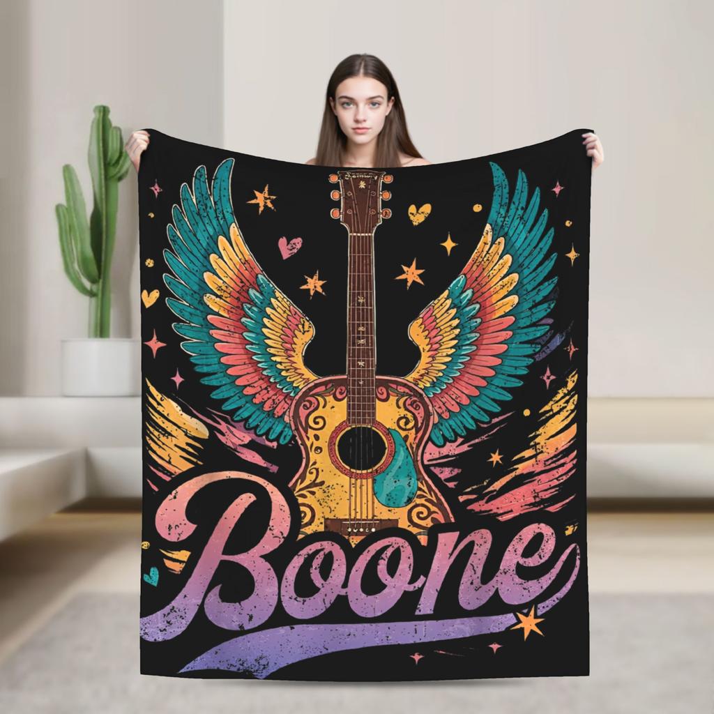 Benson Boone Singer Music Vintage Tour Wool Blankets Funny Throw Blankets for Home Hotel Sofa 200x150cm Quilt