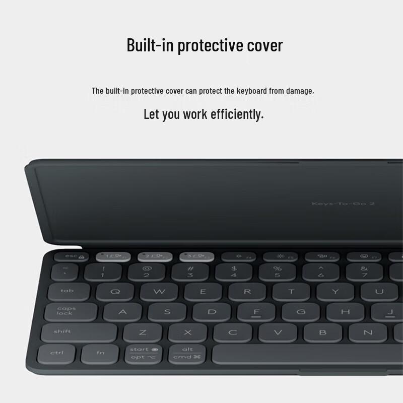 Logitech Keys-To-Go 2 Wireless Portable Bluetooth Keyboard