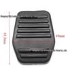 Прочная нескользящая накладка на педаль сцепления для Ford Focus MK6/MK7 Fiesta 6789917