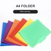 6-Pack File Folders Assorted Primary Colors Letter Size 1/3-Cut Tab Expandable Sturdy