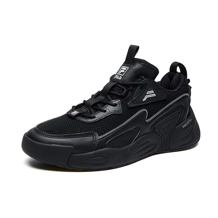 Fila Vortex Низкие Ретро Баскетбольные Кроссовки Мужские кроссовки Черные F12M111234FBK