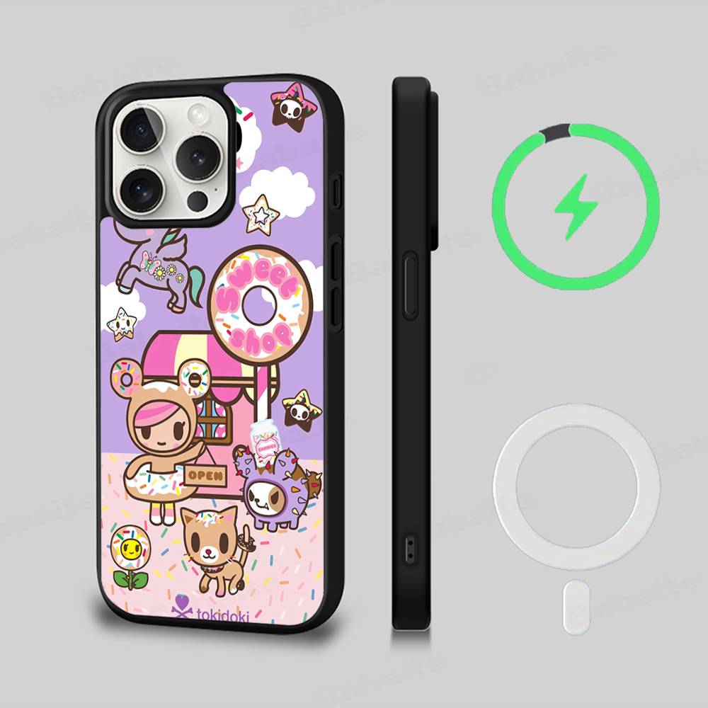 H-Hazbin Hotel Ангел Для Magsafe Магнитный Беспроводной Для IPhone 16 15 14 13 12 11 17 Pro Max Plus Чехол для Телефона