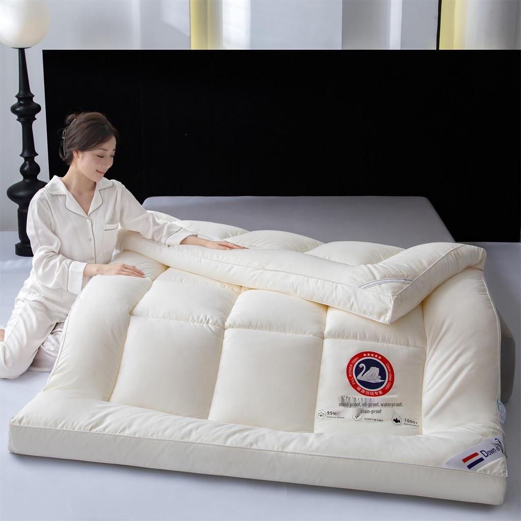 Матрасный топпер класса А с 3D-наполнением из пуха и пера для общежитий, отелей и гостевых домов