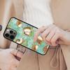 Магнитный чехол для телефона с весенним цветочным принтом и ежиком для APPLE iPhone 17 Air 16 14 13 12 Pro Max 15 Plus Беспроводная зарядка MagSafe Чехол