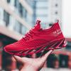 Fashion Men's Sports Shoes Mesh Breathable Shoes Blade Bottom Wear-resistant Large Size Men's Shoes