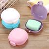 Soap Box Home Solid Color Creative Partable Tourist Shower Draining Soap Boxes Waterproof Travel Household Soap Dish