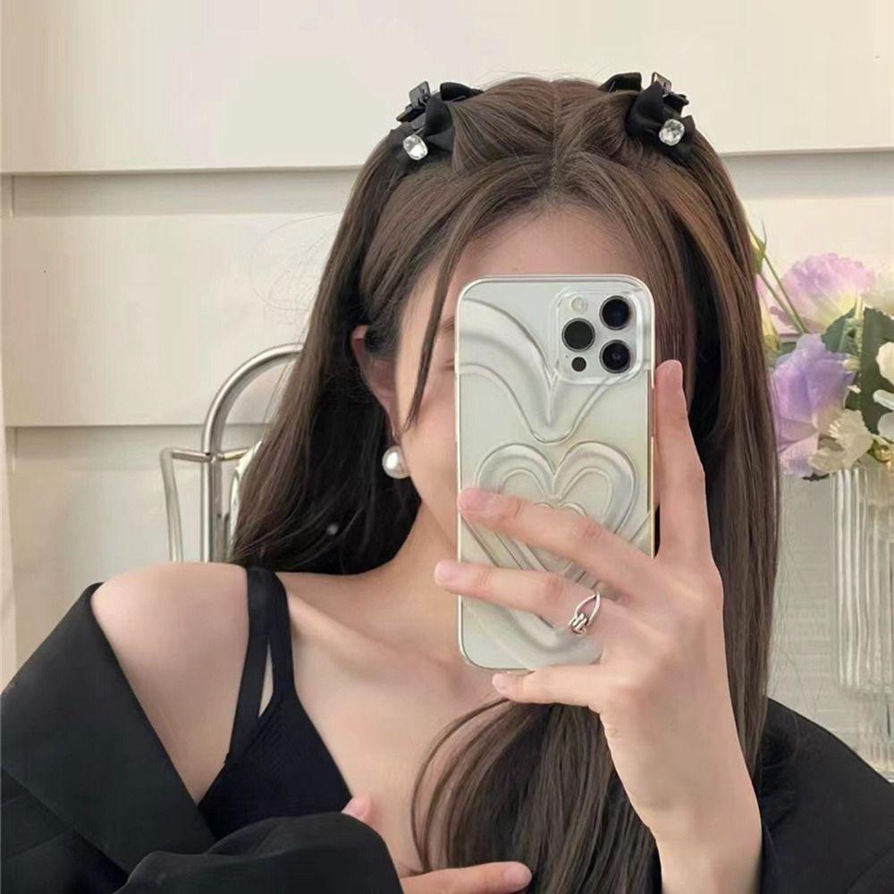 Hair Claws Cloth Bowknot Korean Style Headwear Bow Hair Clip Female Hair Accessories Cute Hairpin