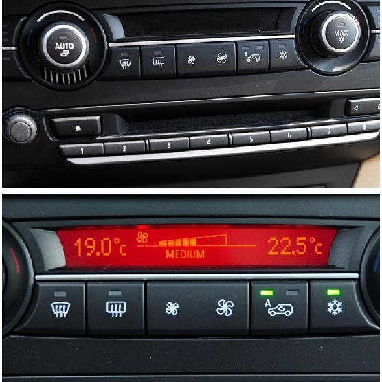 Автомобильный обогреватель, климат-контроль, объем ветра, переключатель кондиционера, кнопки переменного тока, сменные колпачки, пригодные для BMW X5 E70 X6