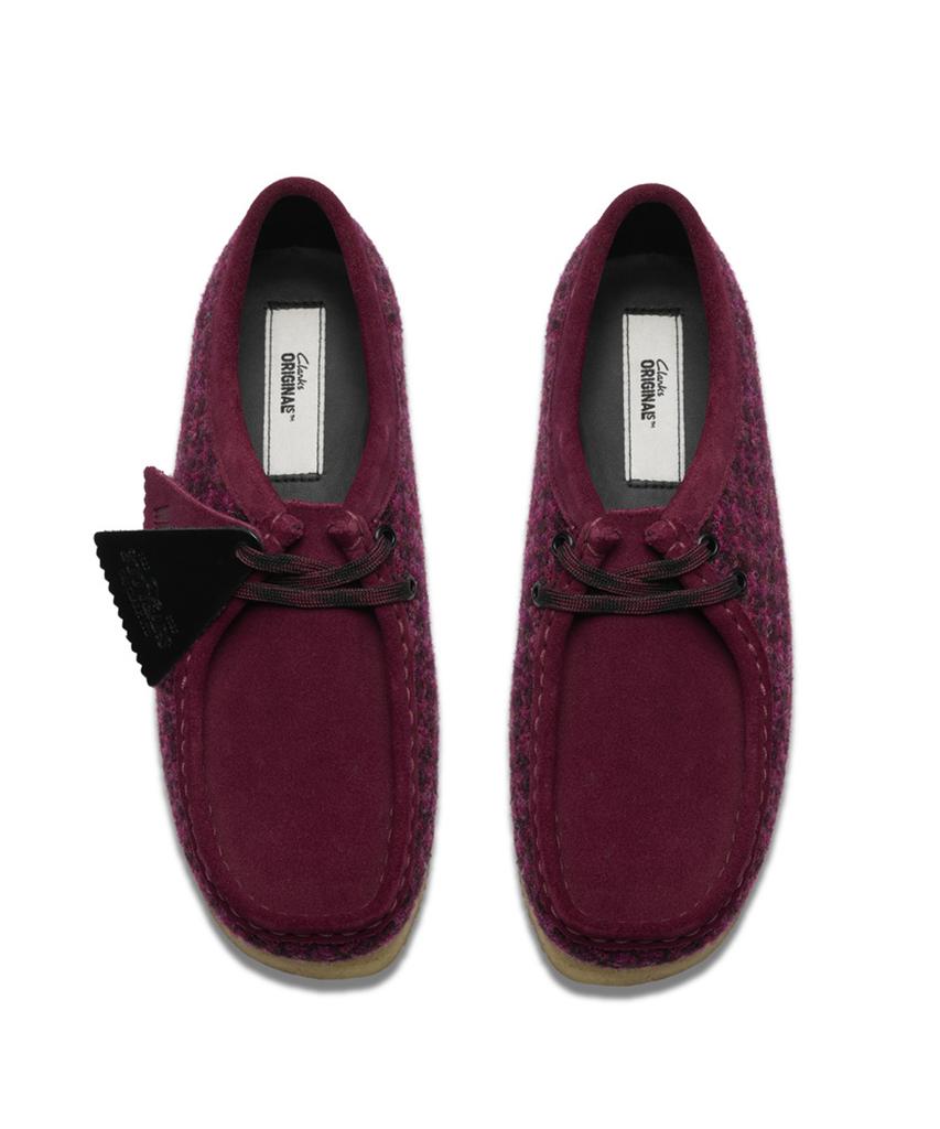 Clarks Originals (Women'S) Wallabee - Purple Harris Tweed® Combi / 26183573