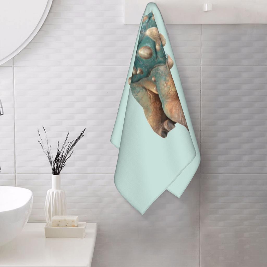 Bumpy Ankylosaurus magniventris Soft Face Towel Quick Dry Pool Bath Cotton Towels Absorbent