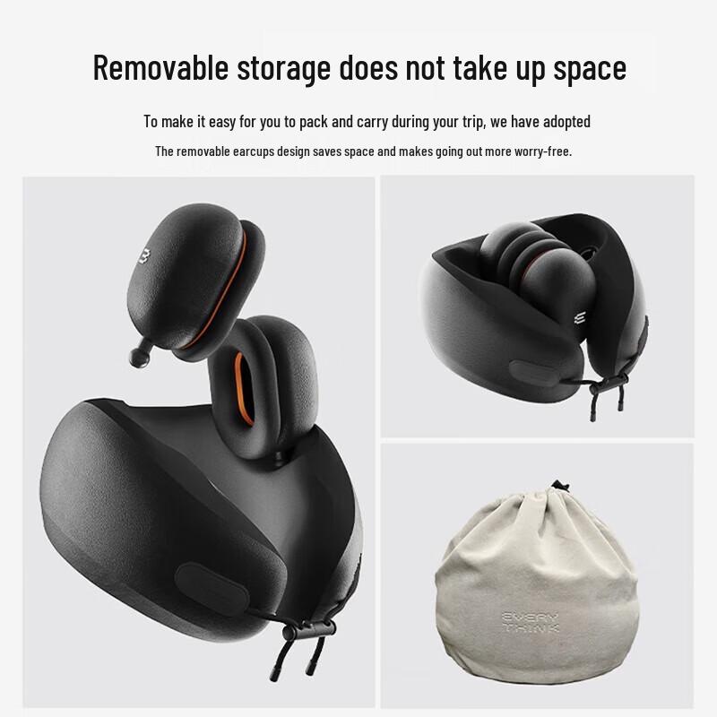 XiangLeMei Everythink Noise-Cancelling Travel Neck Pillow