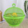 Iron Vegetables Fruit Holder Fine Mesh Vegetable Cover Kitchen Drain Basket  Summer
