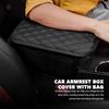Car Armrest Box Protective Cover Leather Center Console Storage Pad For Volvo S60 S80 S90 C30 XC40 XC60 XC70 XC90 V40 V60 V90 T6