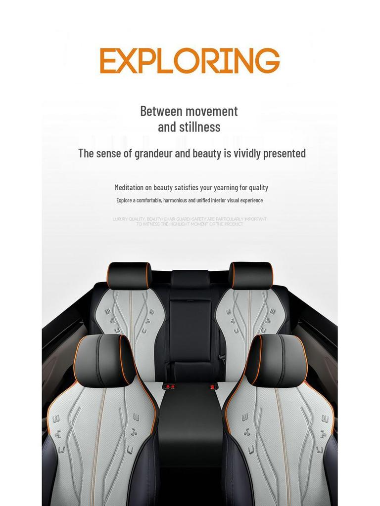 2020 BYD Song PLUS Slim Waist Leather Car Seat Cushion - All-Season, Custom Fit