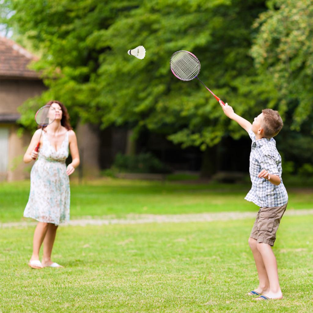 3pcs Badminton Shuttlecocks Indoor Outdoor Sports Badminton Balls Windproof Shuttlecock with Great Stability and