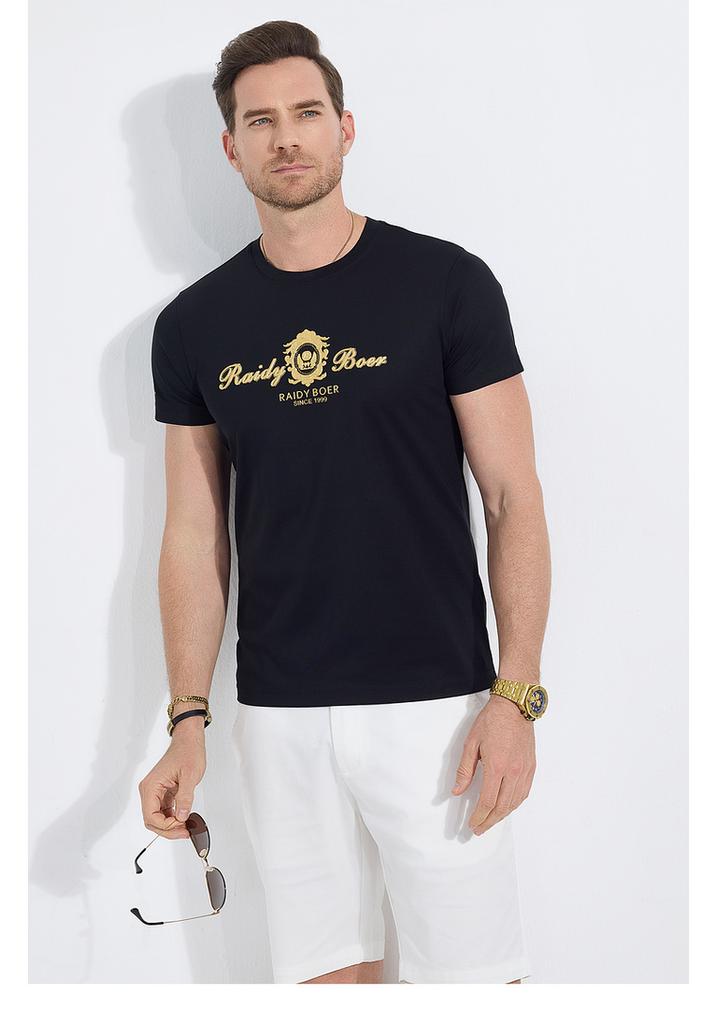 2025 High-Frequency Relief Short-Sleeved T-Shirt