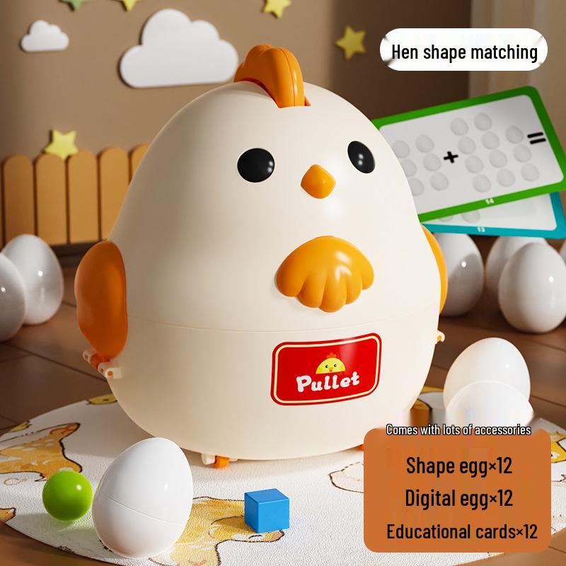 Smart Egg Shape Recognition Educational Toy for Early Childhood