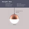 Modern LED Pendant Light Minimalist Spherical Glass Hanging Lamps For Living Rooms Study Bedroom Cafe Banquet Hall Illuminating