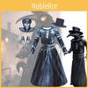 Stunning Halloween Plague Doctor Costume For Girls Elegant Cosplay Dress With Mask And Gloves