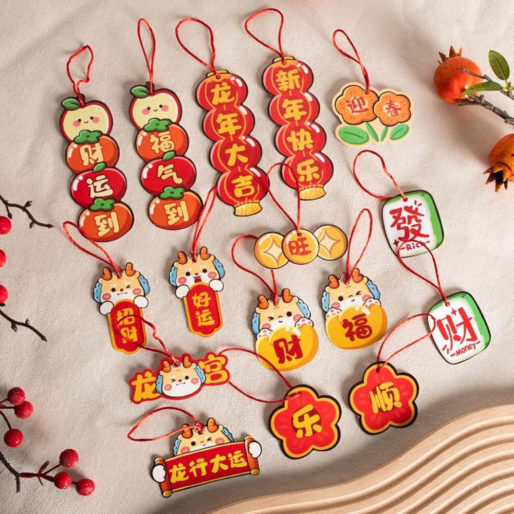 Decorative New Year's Blessing Pendant Chinese Style Lunar New Year Hanging Ornament Wedding