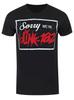 Official Blink 182 Sorry Mens Black T Shirt Blink 182 Tee