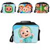 Cocomelon Insulated Lunch Box Bag With Large Capacity For Childrens Outdoor Adventures
