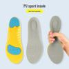 Unisex High-Elastic Memory Sports Insoles: Breathable, Shock-Absorbing, Sweat-Wicking for Running, Basketball, Football, and Military Training