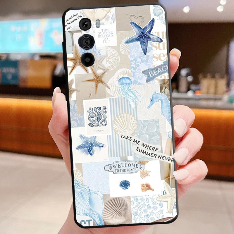 Phone Case For Motorola Edge 60 50 40 Pro 60 50 40 30 Ultra Neo Fusion Moto G Stylus G Ocean Starfish