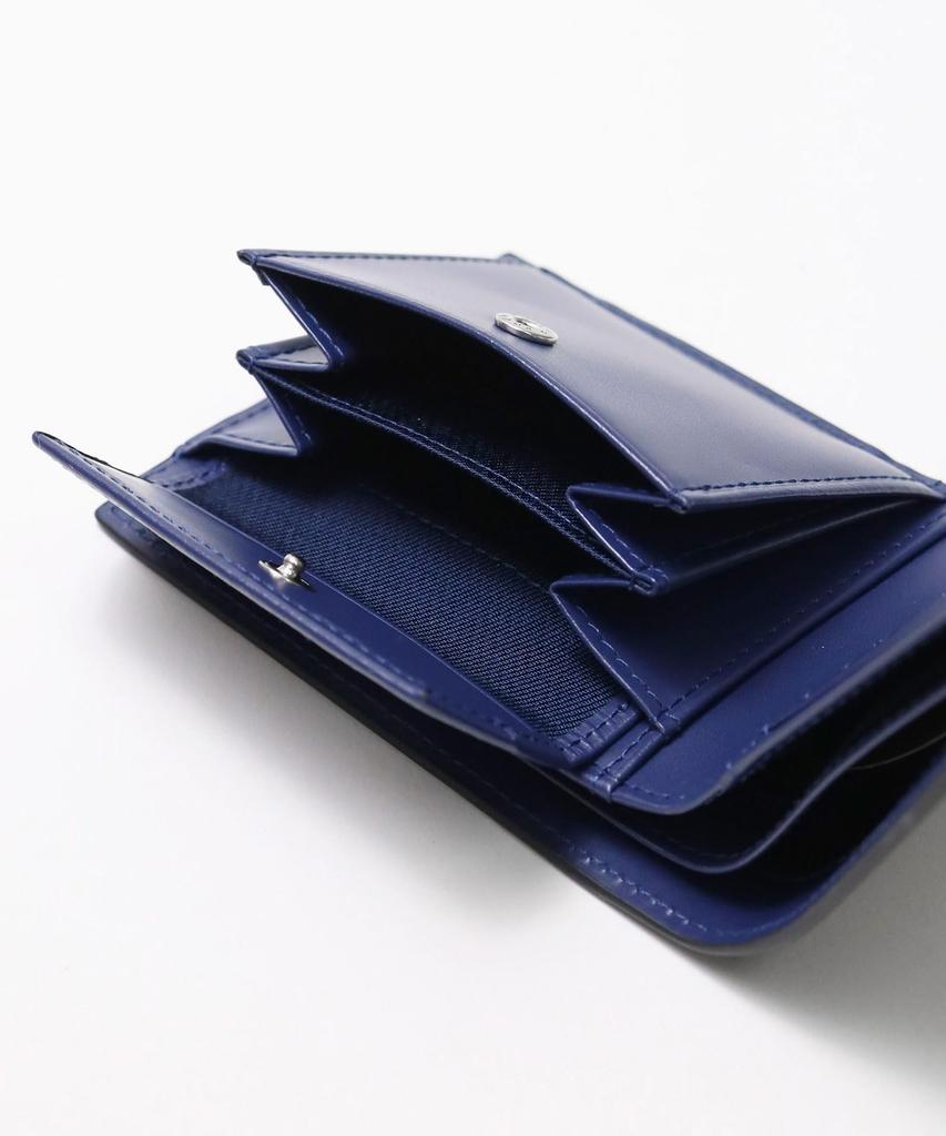 en [LANVIN Bleu] Bi-fold wallet, black, 11x9x2.5cm