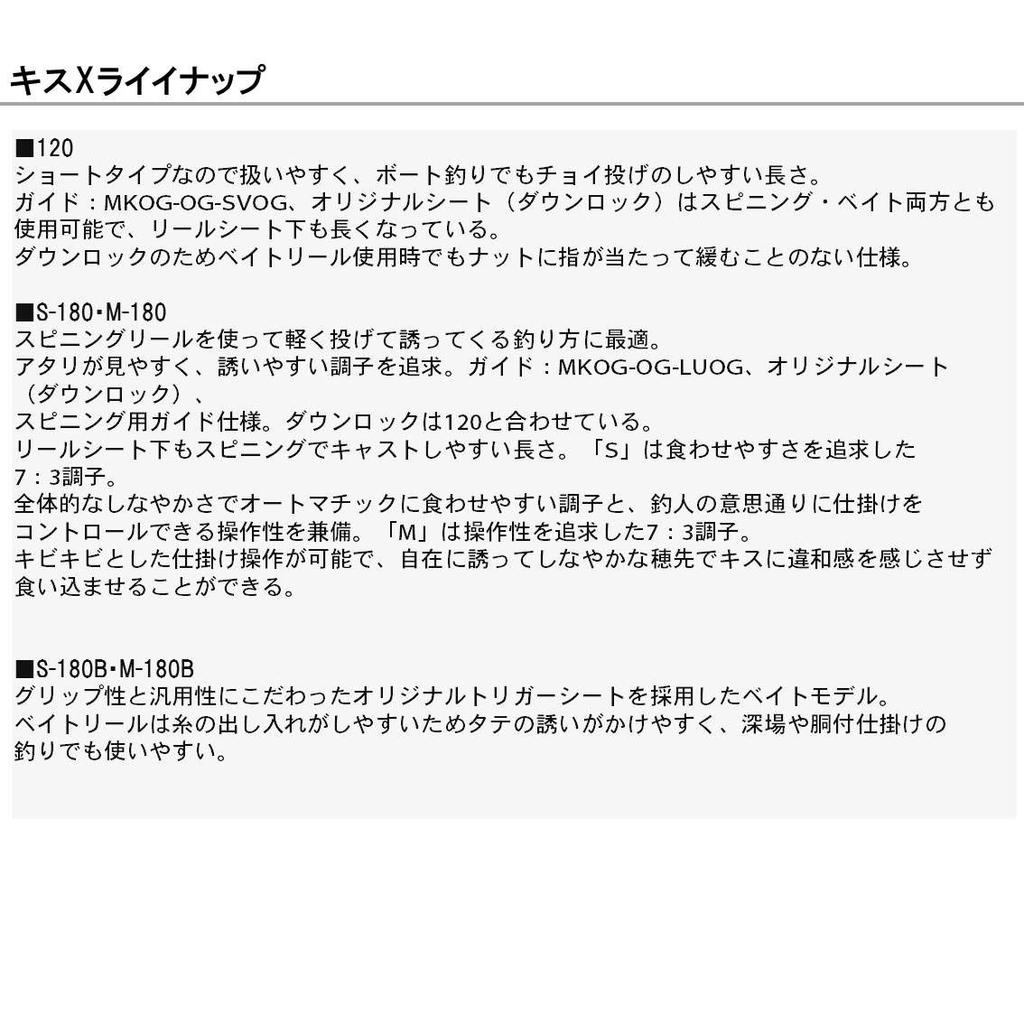 Daiwa Удилище для рыбалки Kiss X S-180