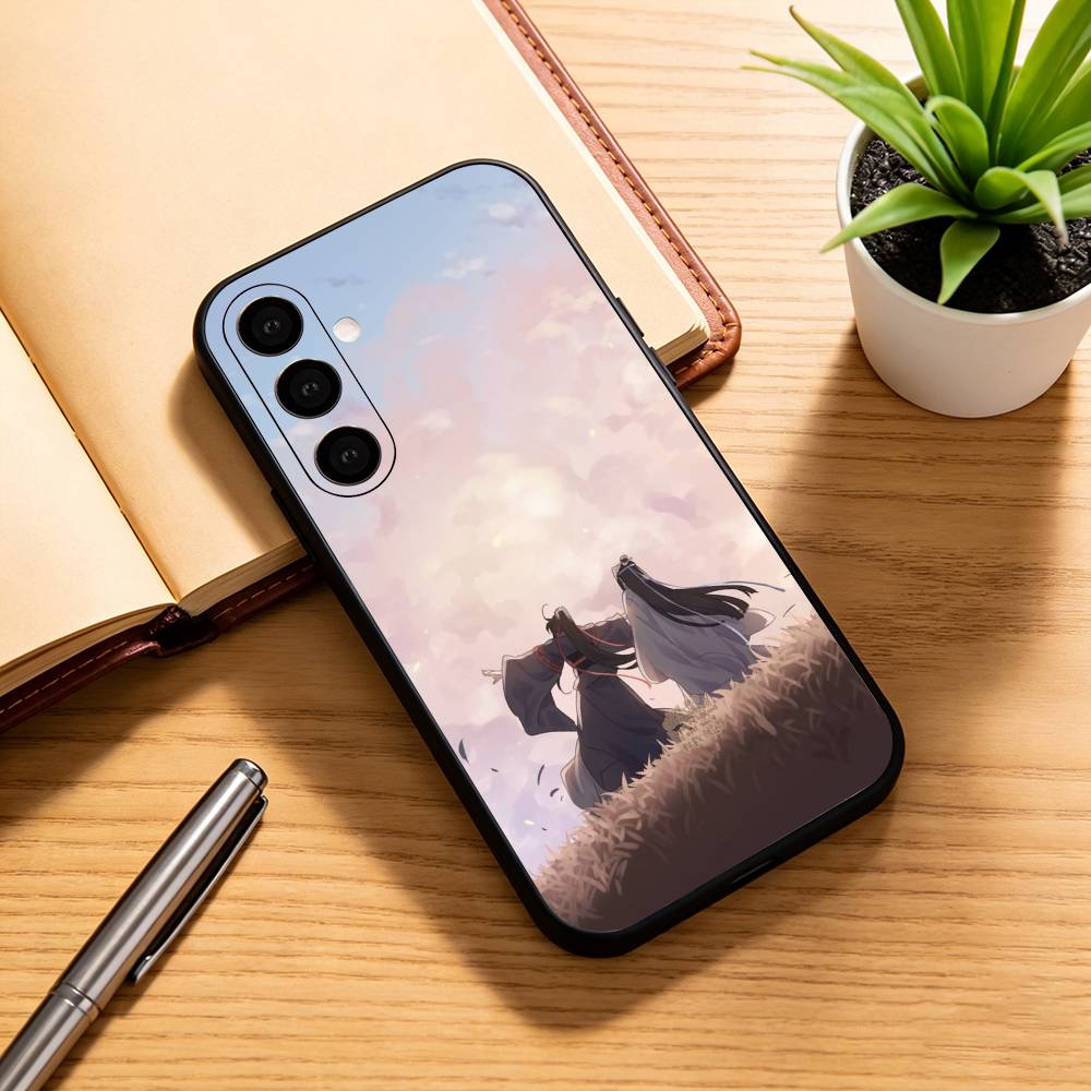 Anime mo dao zu shi Phone Case For Samsung Galaxy A73,A72,A71,A70,A53,A52,A51,Soft Silicone Black Cover