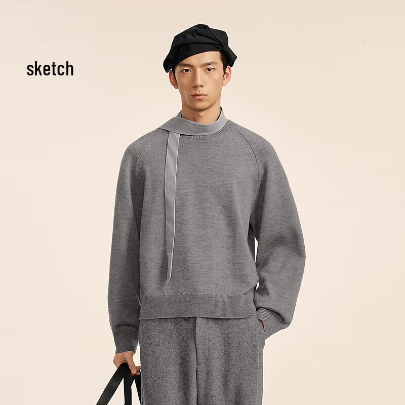 Men's Winter Round Neck Long Sleeve Sweater