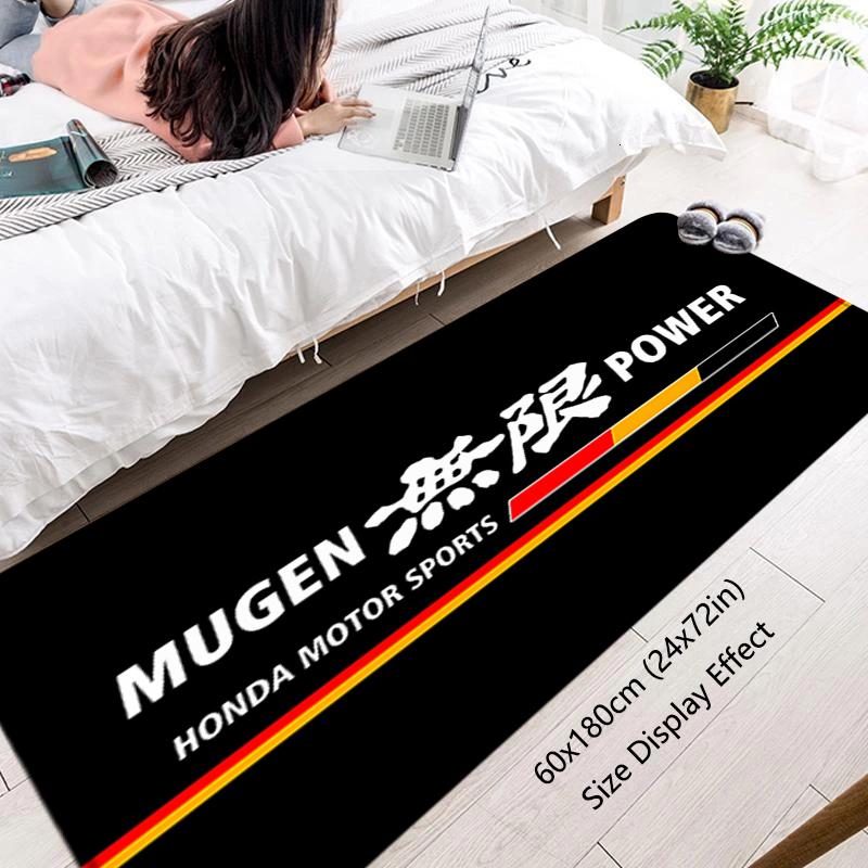 Floor Mat Non-slip Foot Rug for Entryway Mugen Power Hallway Carpet Kitchen Water Absorbed Rugs Fluffy Bedside Mats Home Decor
