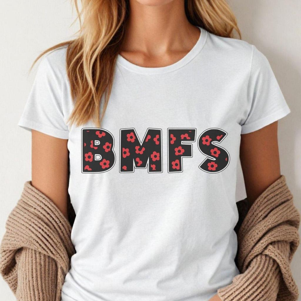 BMFS Red Daisy Women's Cut T-Shirt and kids tshirt: Billy Strings Shakedown Lot Style Tee