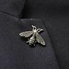 Charm Brooches Retro Metal Suit Collar Pin Small Fresh Bee New 1pc Men